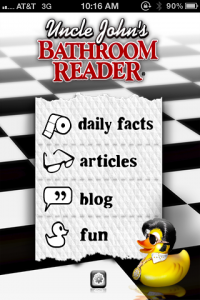 photo 4 Uncle John's Bathroom Reader iPhone App