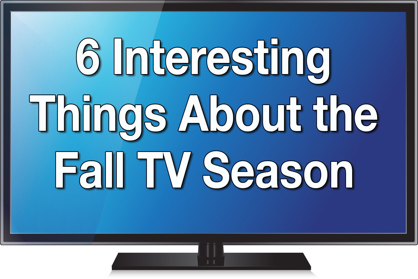 TV flat screen lcd, plasma realistic vector illustration.