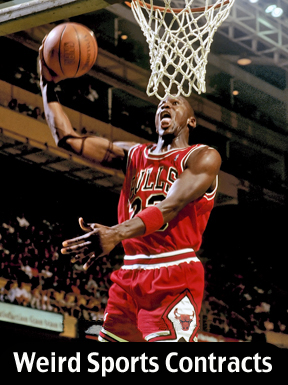 weird sports contracts