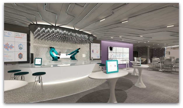 Robot Bartender on a Quantum of the Seas