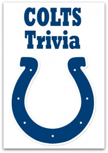 Indy Colts Trivia