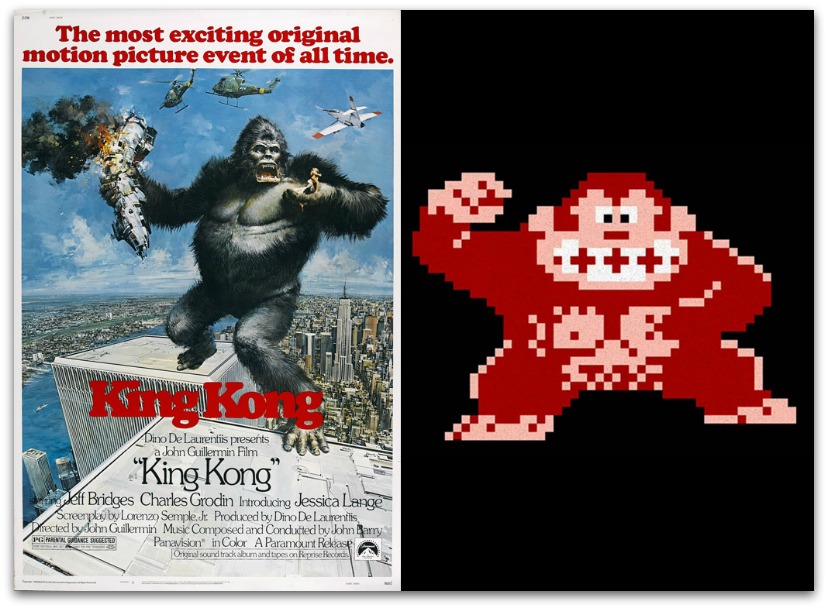 King Kong versus Donkey Kong