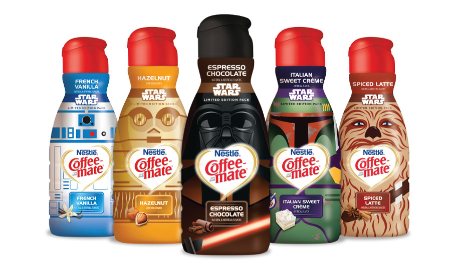 Coffee Mate Star Wars Creamers