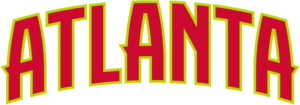 Atlanta hawks wordmark Atlanta hawks wordmark